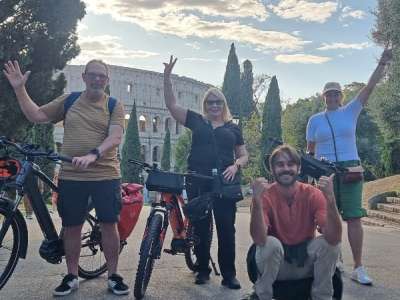 rome electric bicycle tour